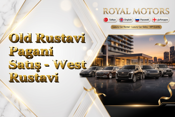Old Rustavi Pagani Satış - West Rustavi