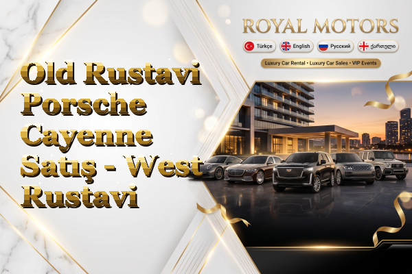 Old Rustavi Porsche Cayenne Satış - West Rustavi
