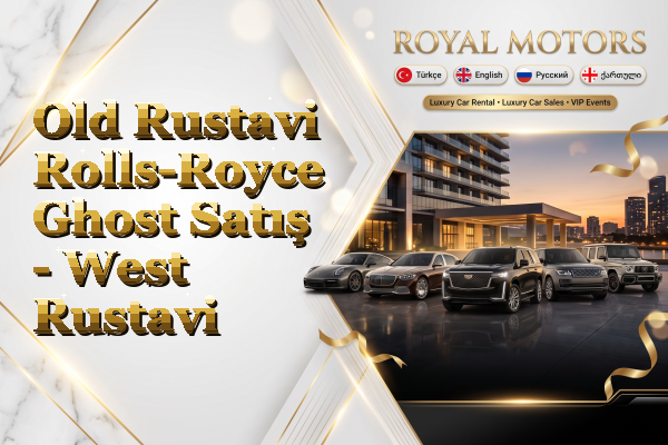 Old Rustavi Rolls-Royce Ghost Satış - West Rustavi
