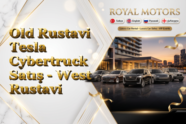 Old Rustavi Tesla Cybertruck Satış - West Rustavi