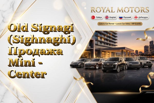 Old Signagi (Sighnaghi) Продажа Mini - Center