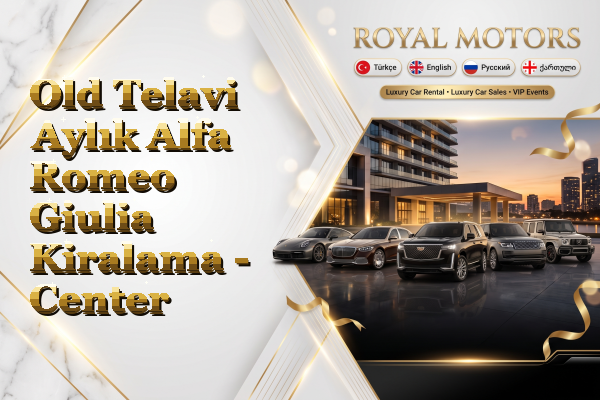Old Telavi Aylık Alfa Romeo Giulia Kiralama - Center