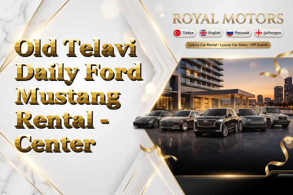 Old Telavi Daily Ford Mustang Rental - Center