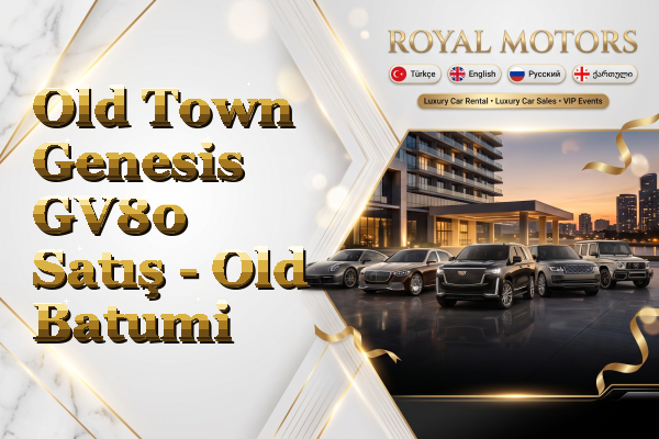 Old Town Genesis GV80 Satış - Old Batumi