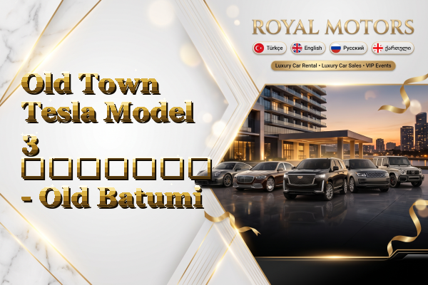 Old Town Tesla Model 3 გაყიდვა - Old Batumi