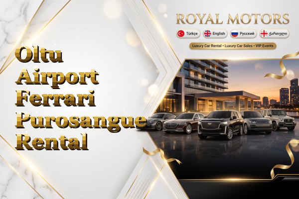 Oltu Airport Ferrari Purosangue Rental