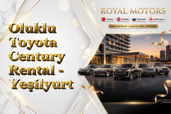 Oluklu Toyota Century Rental - Yeşilyurt