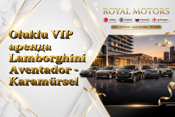 Oluklu VIP аренда Lamborghini Aventador - Karamürsel