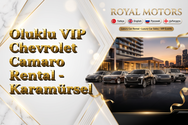 Oluklu VIP Chevrolet Camaro Rental - Karamürsel