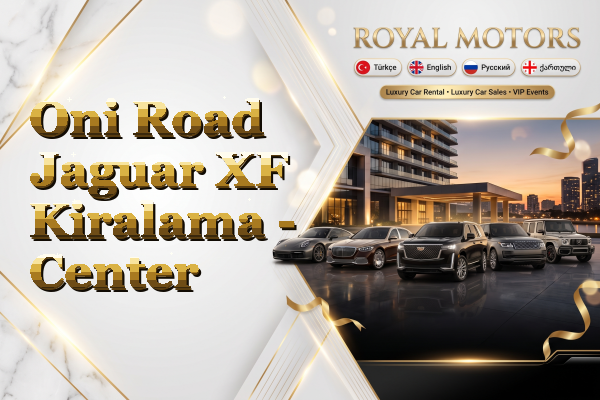 Oni Road Jaguar XF Kiralama - Center