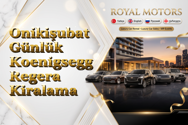 Onikişubat Günlük Koenigsegg Regera Kiralama