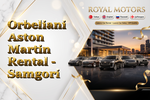 Orbeliani Aston Martin Rental - Samgori