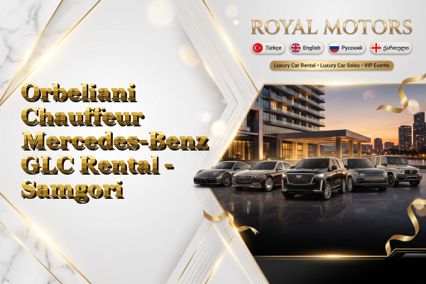 Orbeliani Chauffeur Mercedes-Benz GLC Rental - Samgori