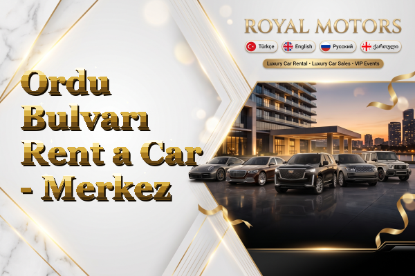 Ordu Bulvarı Rent a Car - Merkez