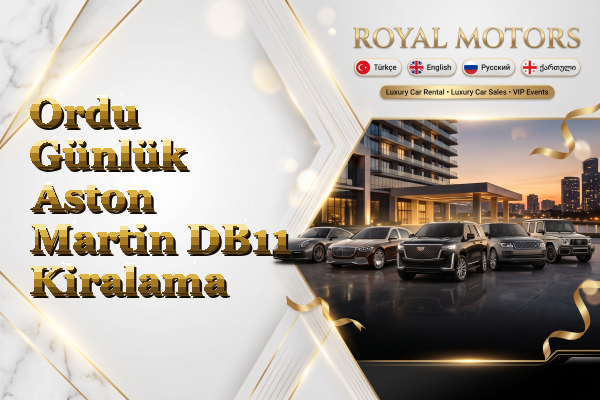 Ordu Günlük Aston Martin DB11 Kiralama