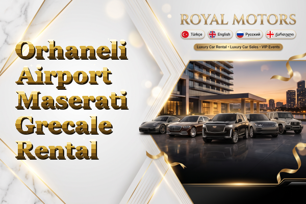 Orhaneli Airport Maserati Grecale Rental