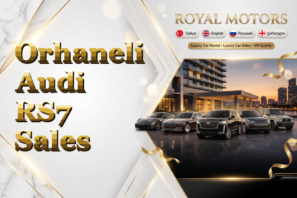 Orhaneli Audi RS7 Sales
