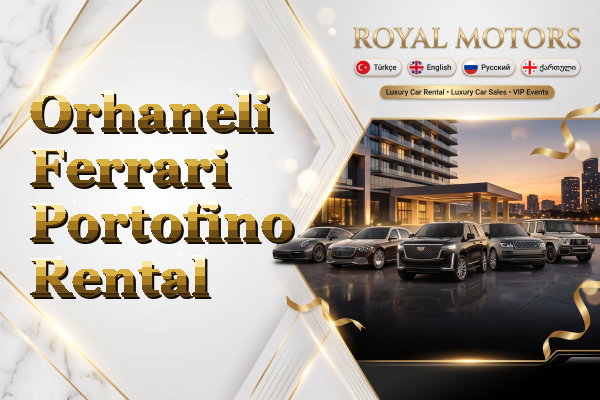 Orhaneli Ferrari Portofino Rental