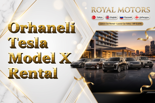 Orhaneli Tesla Model X Rental