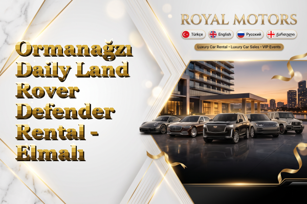 Ormanağzı Daily Land Rover Defender Rental - Elmalı