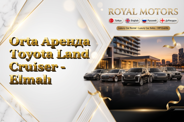 Orta Аренда Toyota Land Cruiser - Elmalı