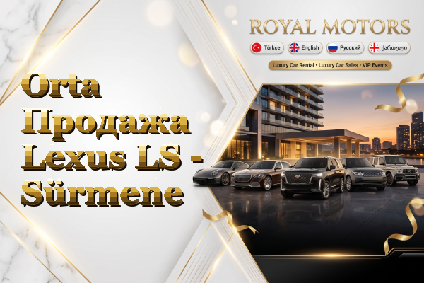 Orta Продажа Lexus LS - Sürmene