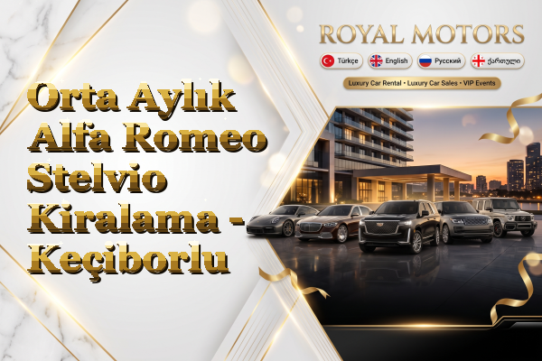 Orta Aylık Alfa Romeo Stelvio Kiralama - Keçiborlu
