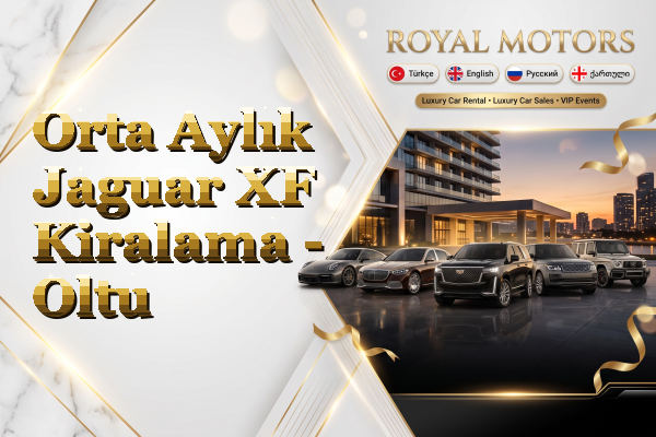 Orta Aylık Jaguar XF Kiralama - Oltu