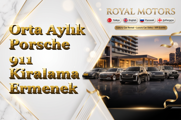 Orta Aylık Porsche 911 Kiralama - Ermenek