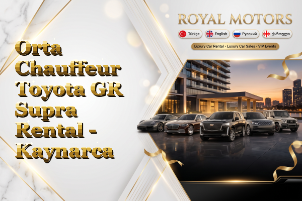 Orta Chauffeur Toyota GR Supra Rental - Kaynarca
