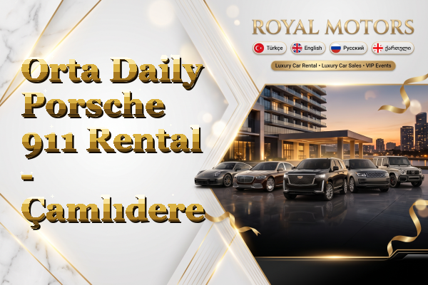 Orta Daily Porsche 911 Rental - Çamlıdere