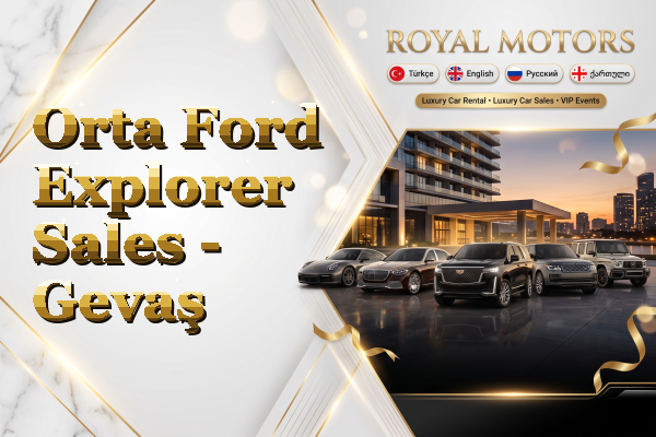 Orta Ford Explorer Sales - Gevaş