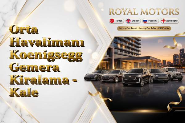 Orta Havalimanı Koenigsegg Gemera Kiralama - Kale