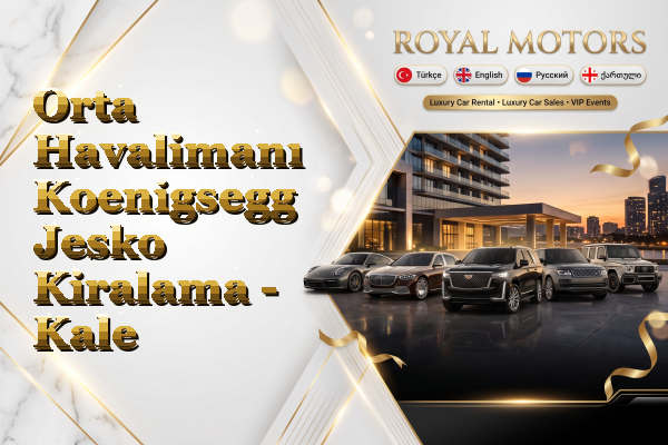 Orta Havalimanı Koenigsegg Jesko Kiralama - Kale