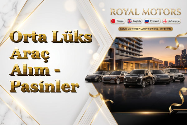 Orta Lüks Araç Alım - Pasinler