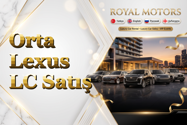 Orta Lexus LC Satış
