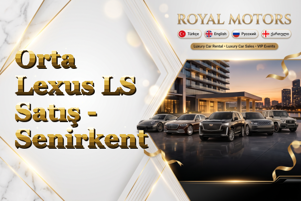 Orta Lexus LS Satış - Senirkent