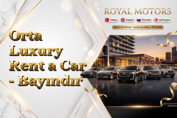 Orta Luxury Rent a Car - Bayındır