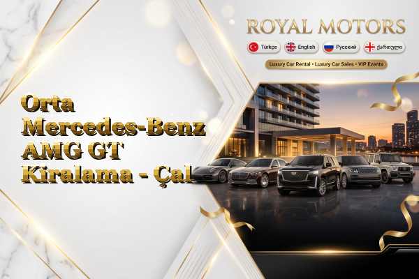 Orta Mercedes-Benz AMG GT Kiralama - Çal