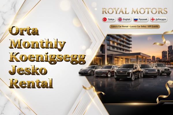 Orta Monthly Koenigsegg Jesko Rental