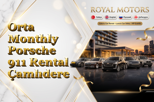Orta Monthly Porsche 911 Rental - Çamlıdere
