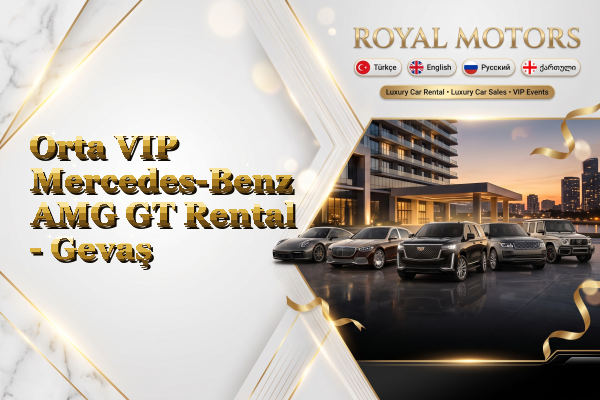 Orta VIP Mercedes-Benz AMG GT Rental - Gevaş