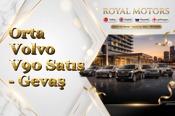 Orta Volvo V90 Satış - Gevaş