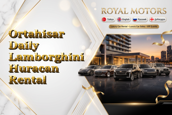 Ortahisar Daily Lamborghini Huracan Rental