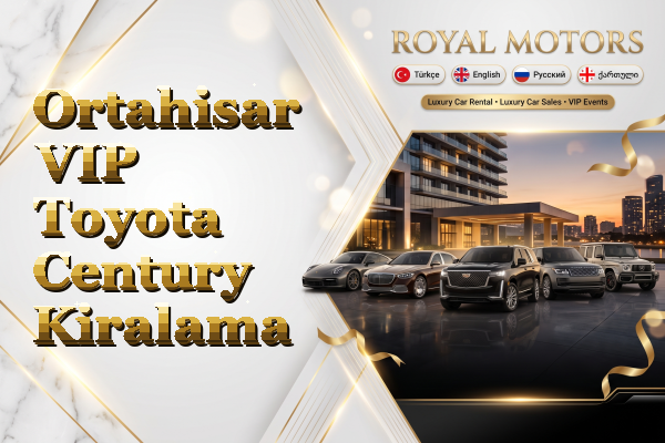 Ortahisar VIP Toyota Century Kiralama