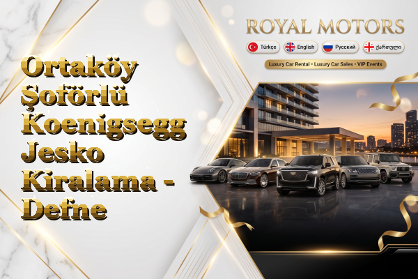 Ortaköy Şoförlü Koenigsegg Jesko Kiralama - Defne