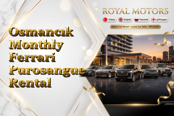 Osmancık Monthly Ferrari Purosangue Rental