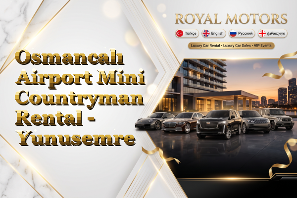 Osmancalı Airport Mini Countryman Rental - Yunusemre
