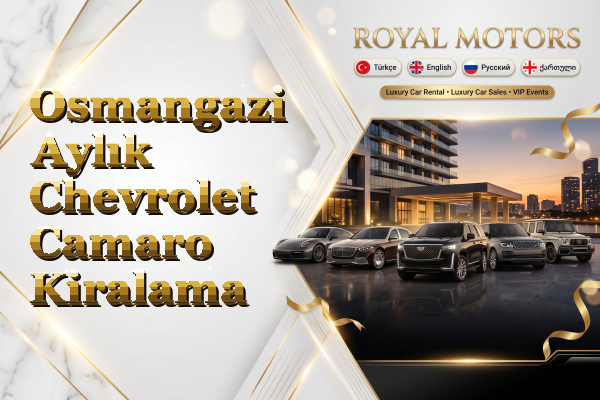 Osmangazi Aylık Chevrolet Camaro Kiralama