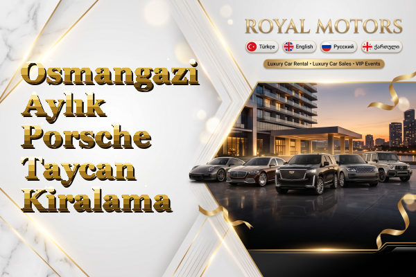 Osmangazi Aylık Porsche Taycan Kiralama